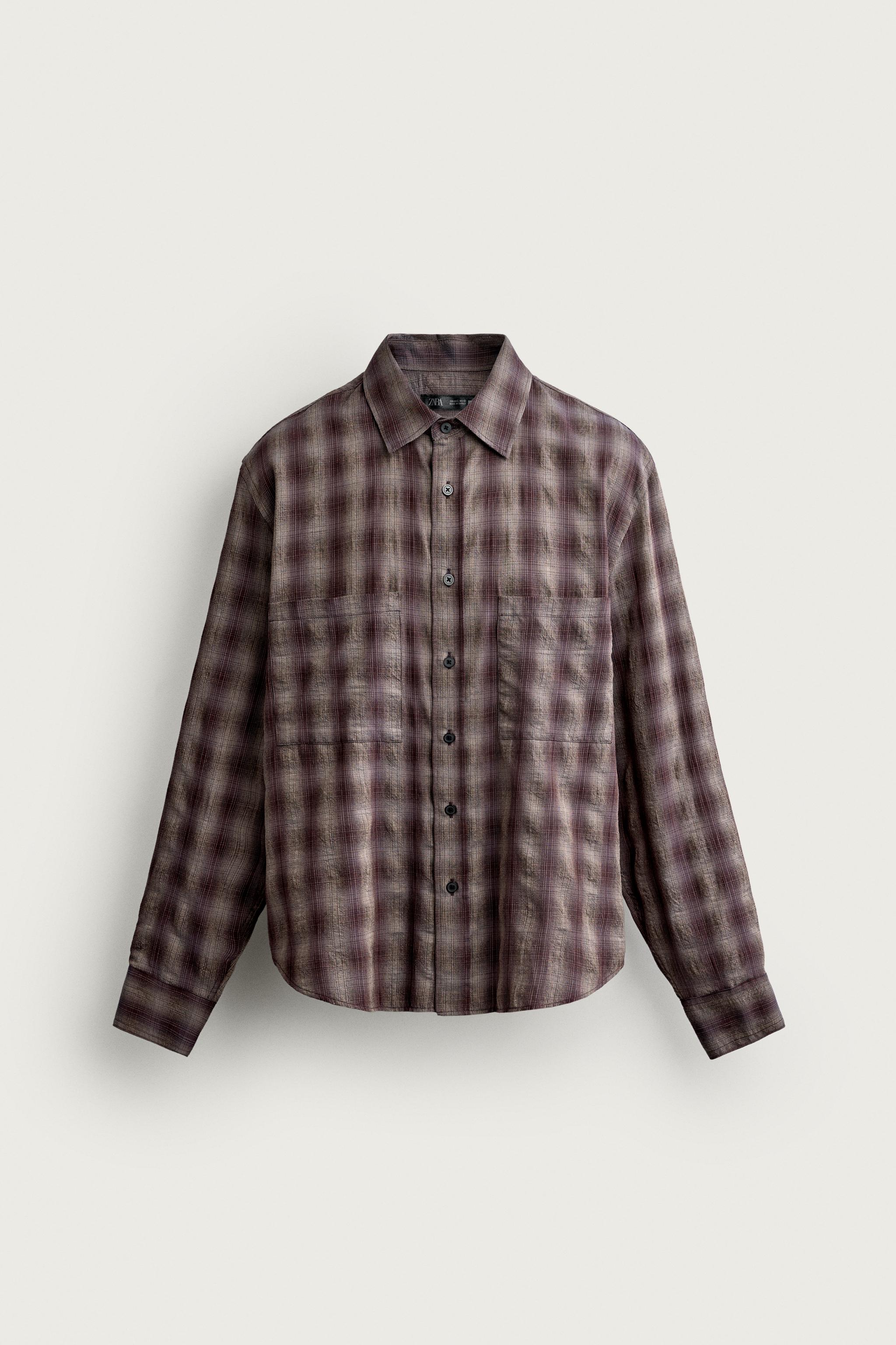 CHECKED POCKET SHIRT